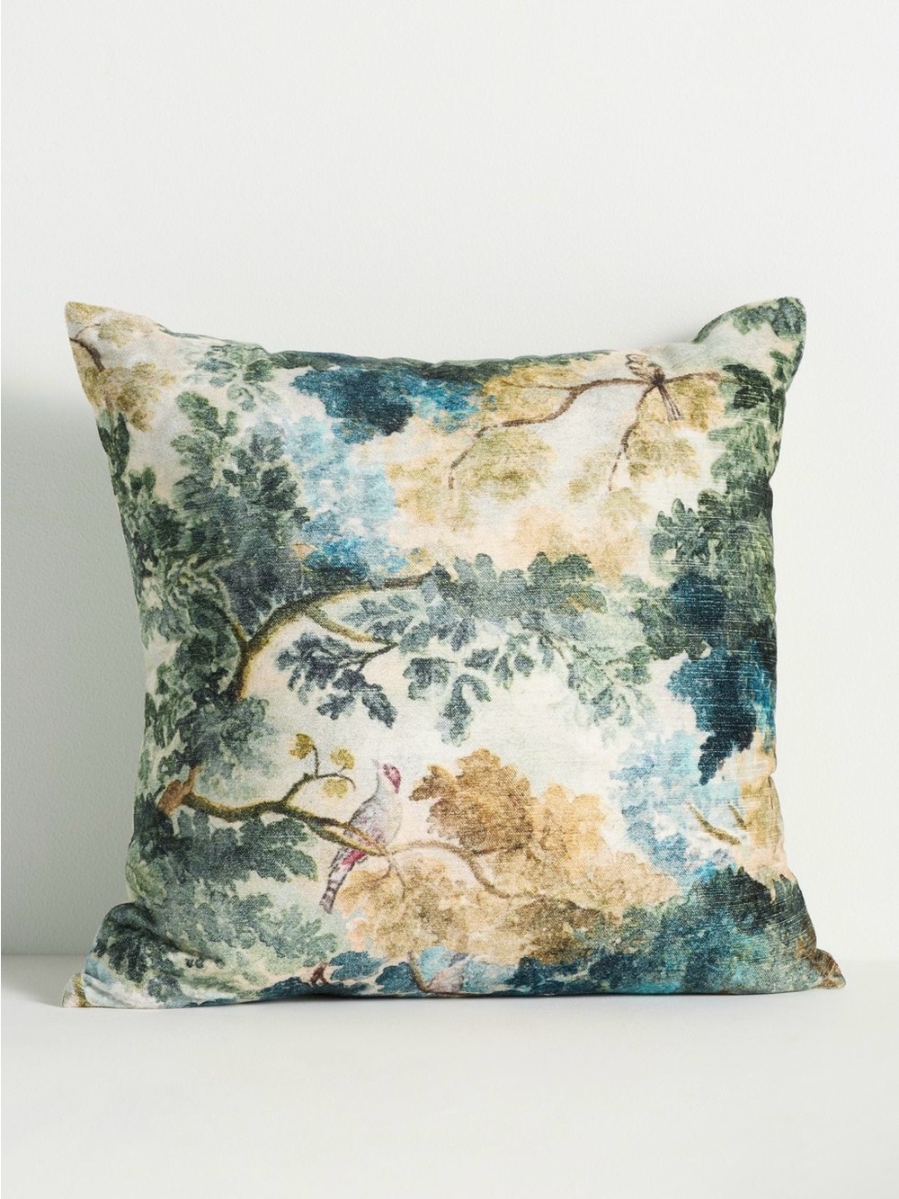 Anthropologie Velvet Printed Pillow, Judarn